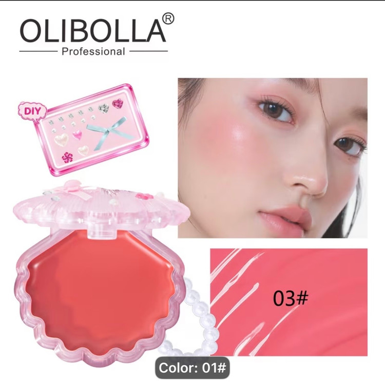 رژگونه صدفی🐚 اولیبولا