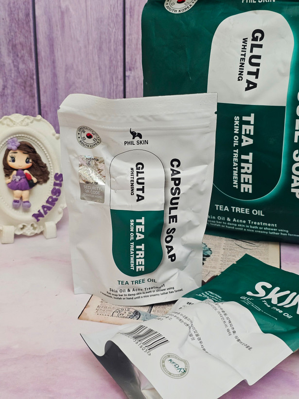 صابون چای سبز گلوتاتیون